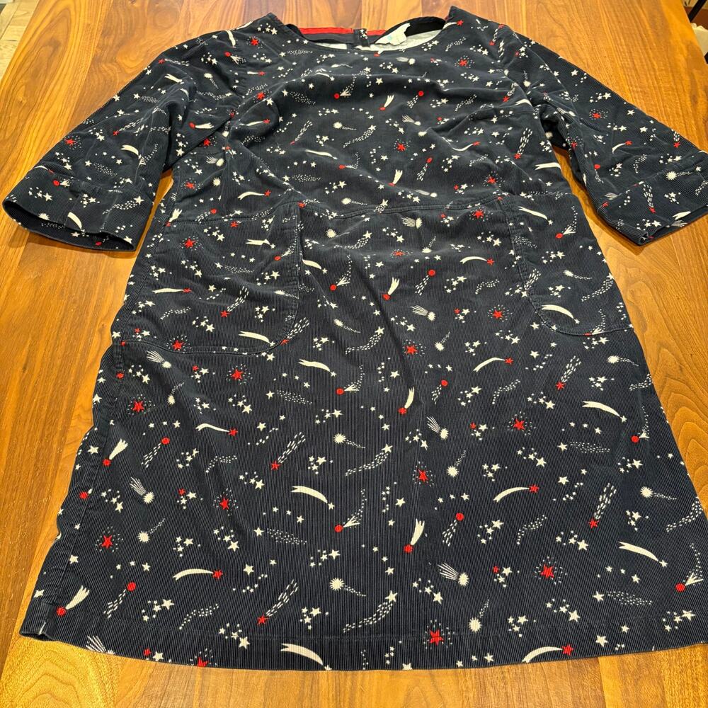 Size 18 Dress Boden Corduroy Starsburst